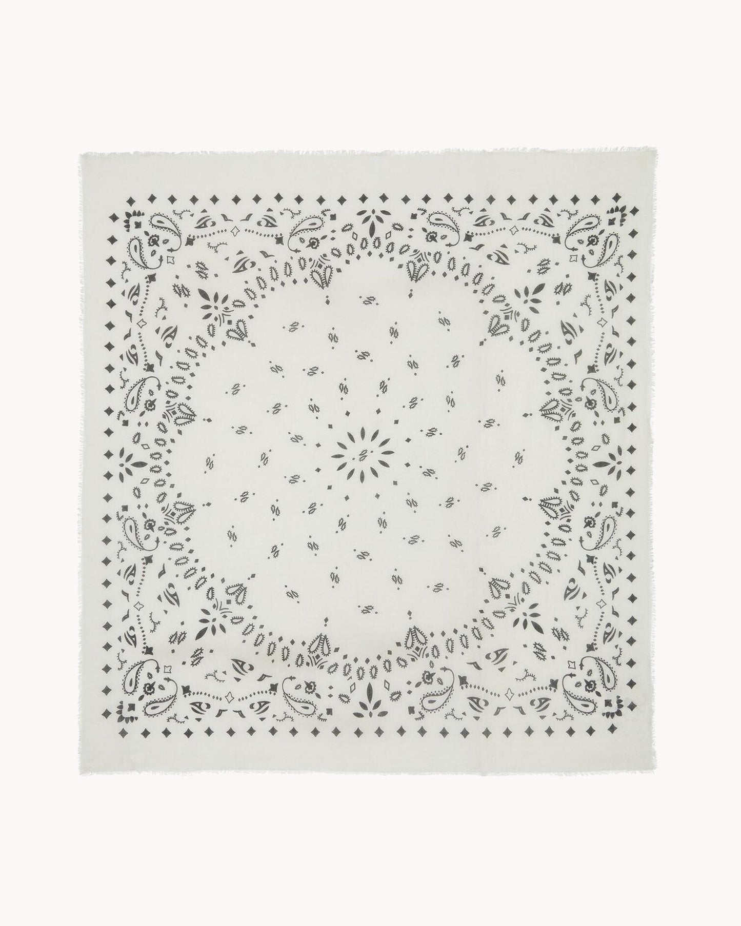 Très Grand Bandana Effy blanc