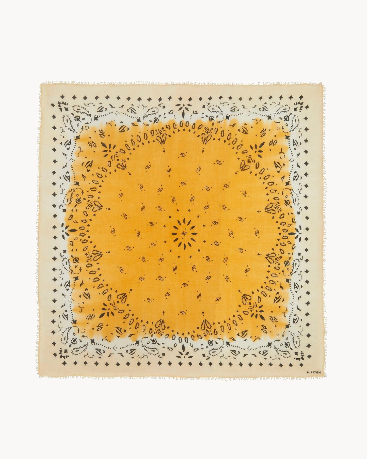 Très Grand Bandana Effy Square Dye golden