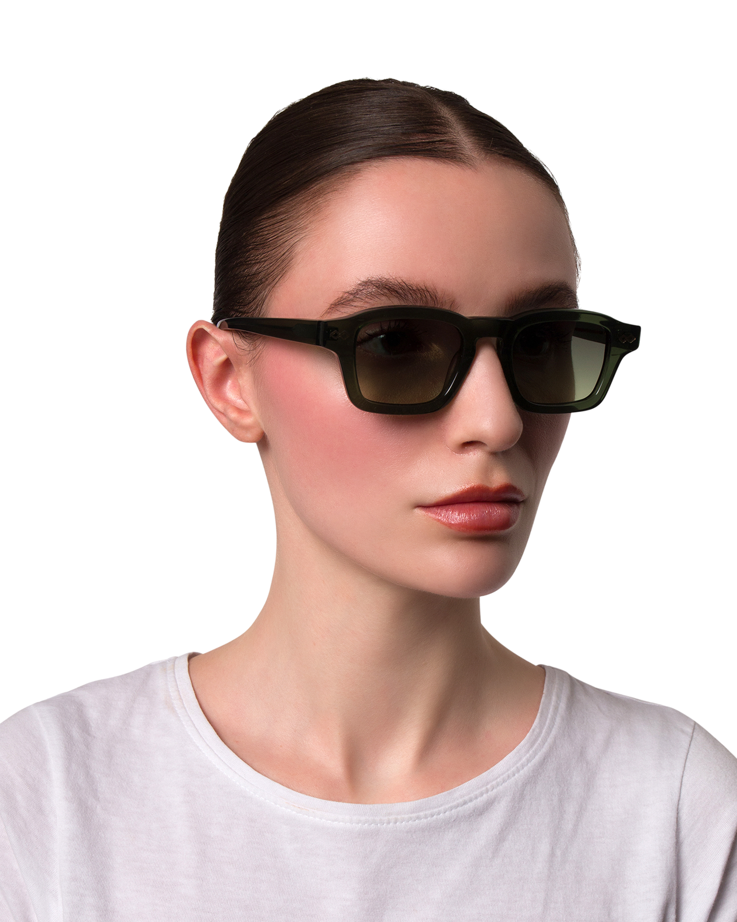Nora - Olive Sunglasses