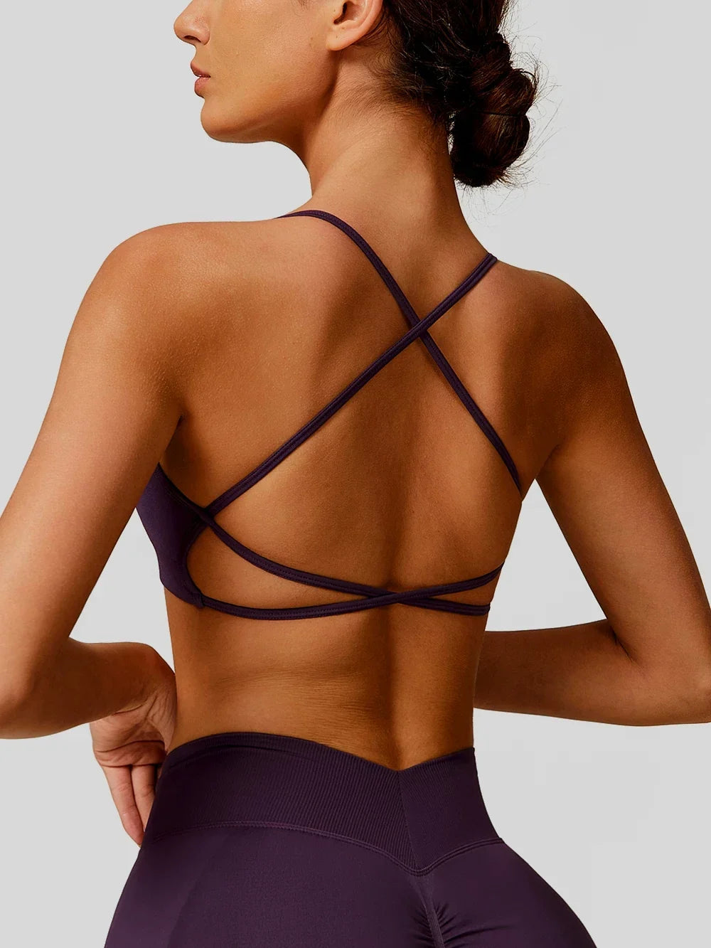LOA SculptCore Plunge Bra Violet