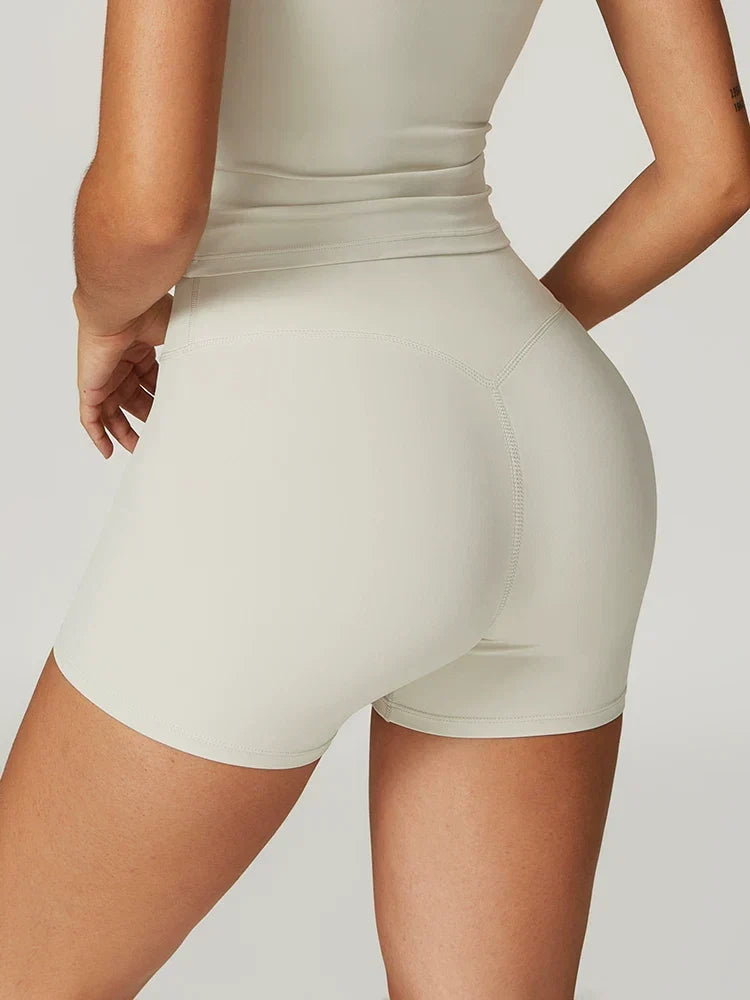 LOA Sculpt Elite Biker Short Butter