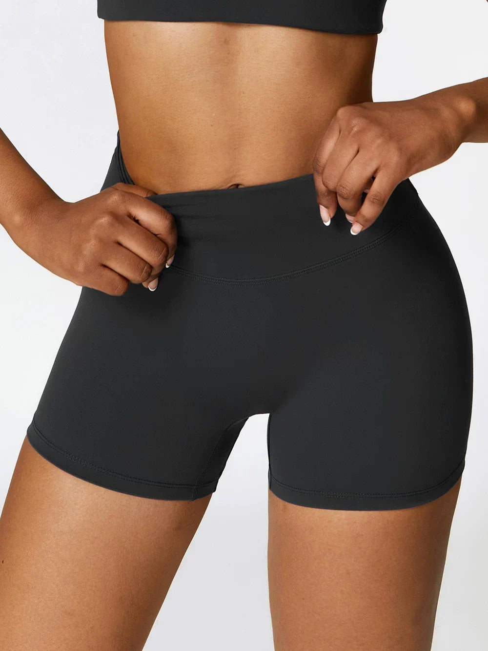LOA Sculpt Elite Biker Short Black