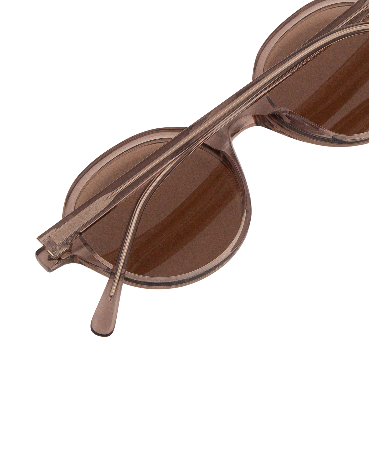 Rey - Clear Brown Sunglasses
