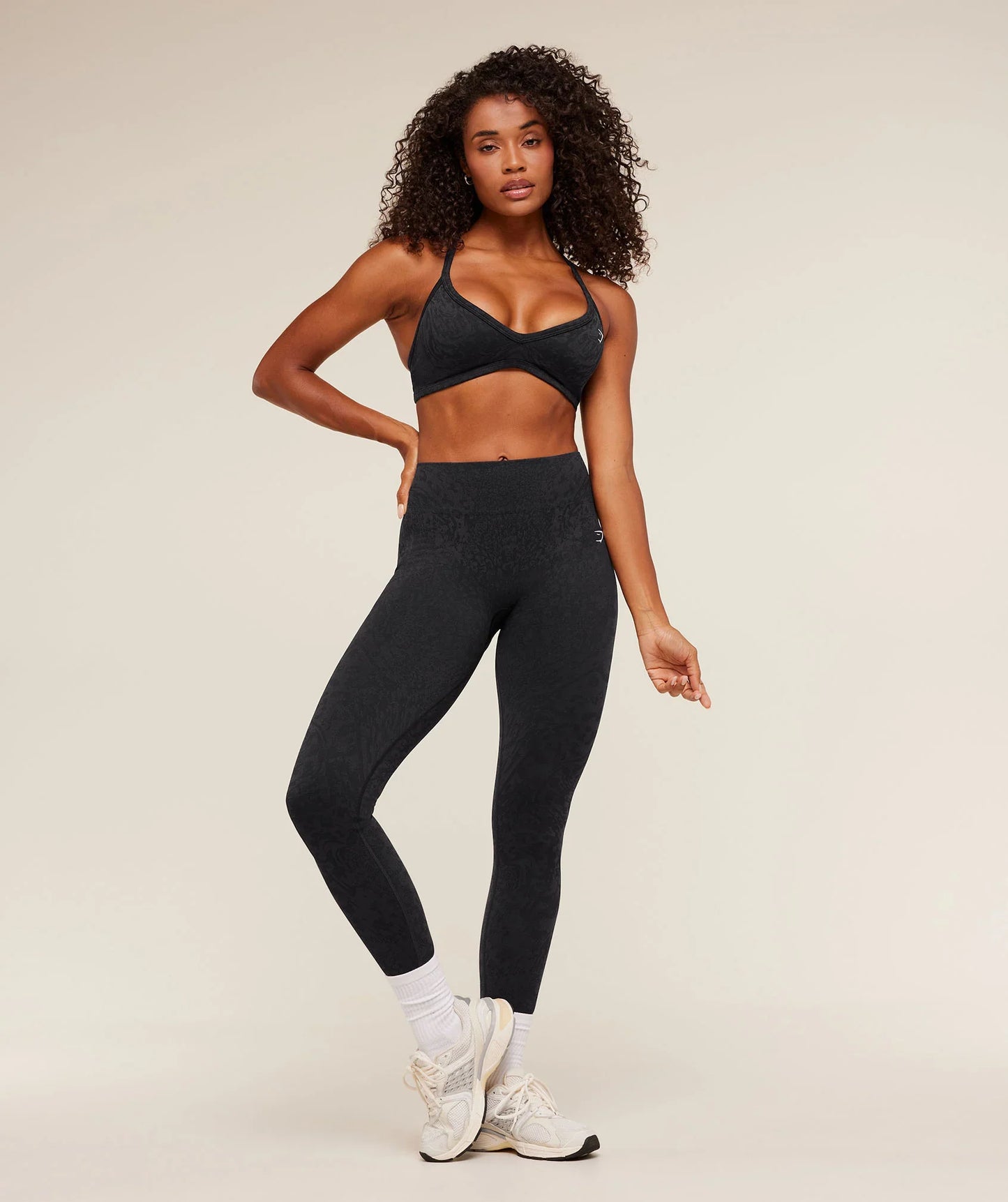 Gymshark Adapt Animal X Whitney Leggings - Asphalt Grey