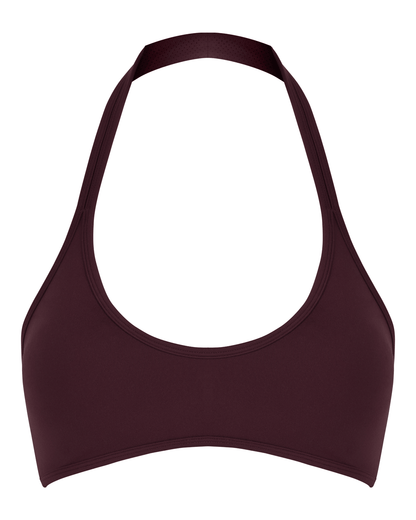 CSB Serenity Soft Halter Contour Crop | Wine