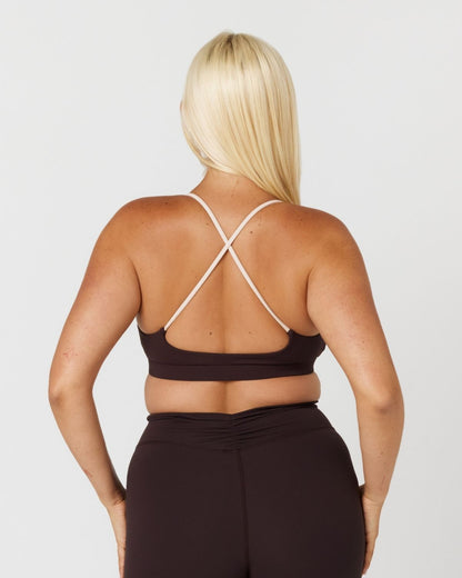 CSB Form Gia Crop | Espresso Two Tone