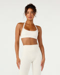 CSB Form Alani Crop | Vanilla Two Tone