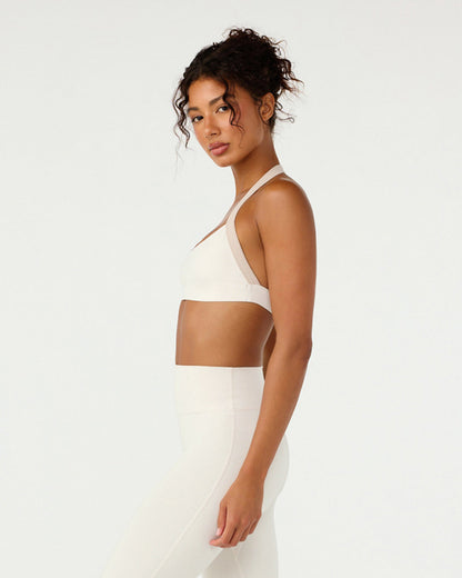 CSB Form Alani Crop | Vanilla Two Tone