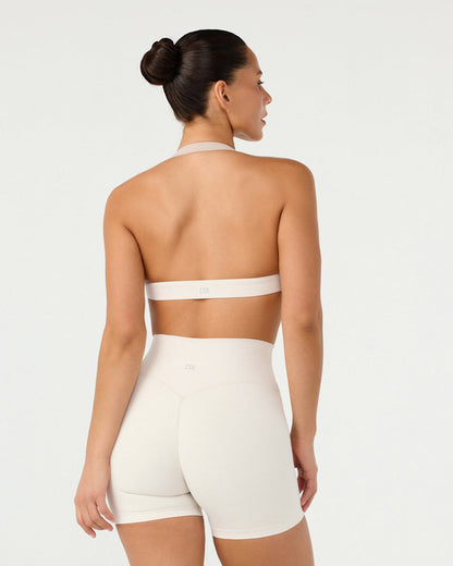 CSB Form Alani Crop | Vanilla Two Tone