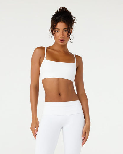 CSB Form Essentials Crop | White