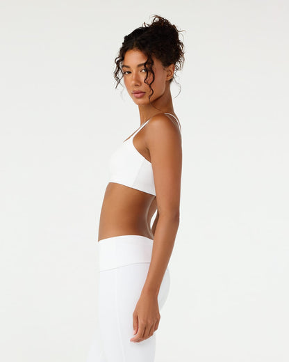 CSB Form Essentials Crop | White