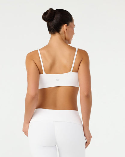 CSB Form Essentials Crop | White