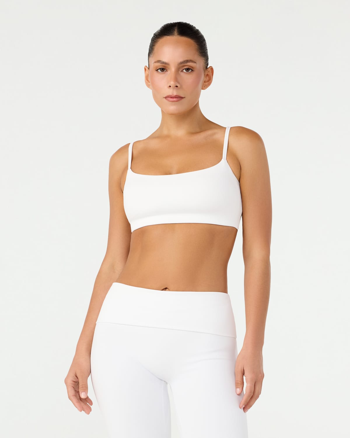 CSB Form Essentials Crop | White