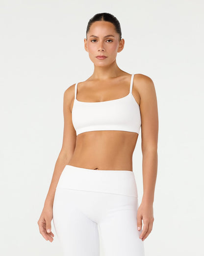 CSB Form Essentials Crop | White
