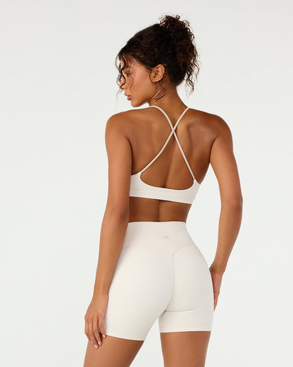 CSB Form Gia Crop | Vanilla Two Tone