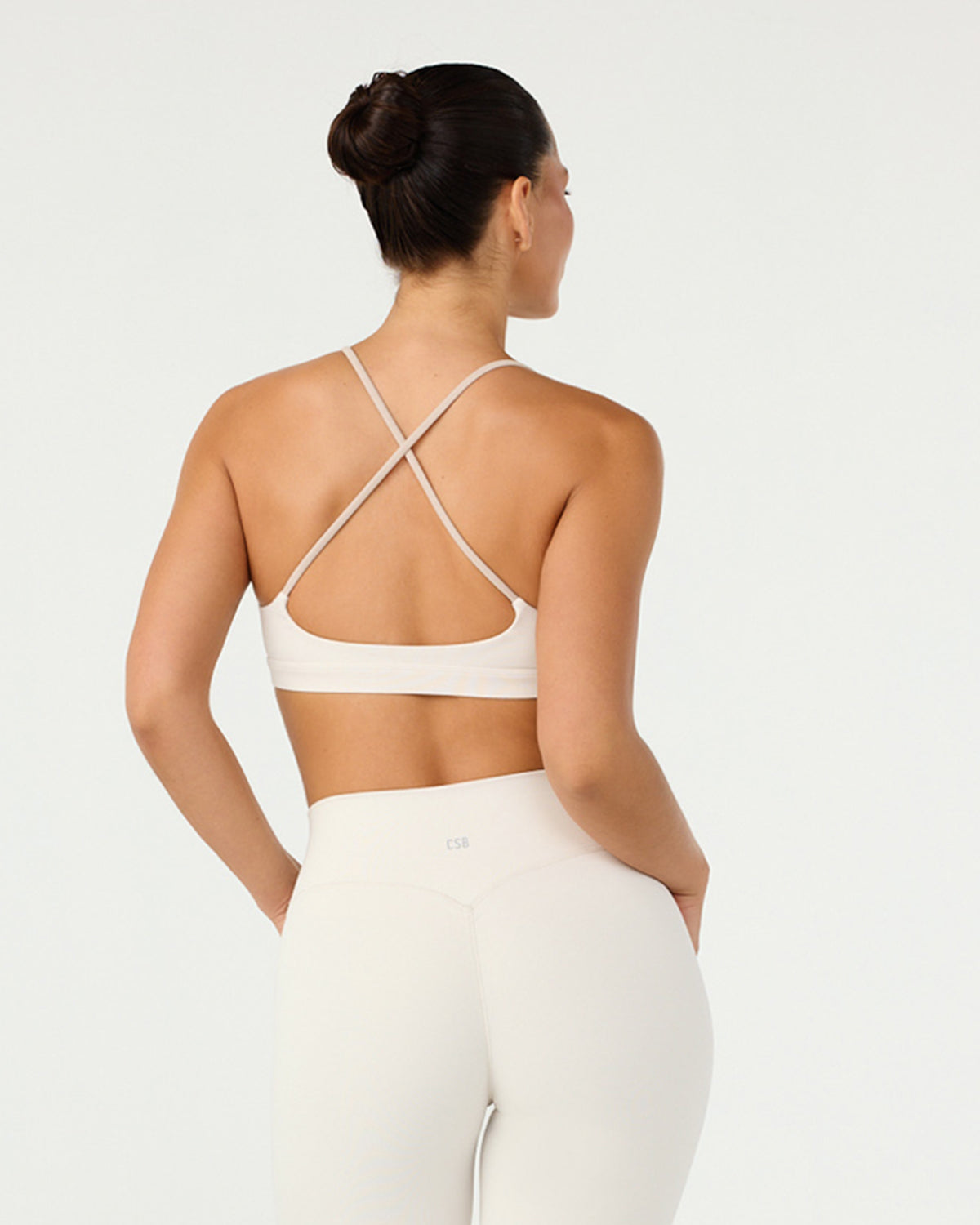 CSB Form Gia Crop | Vanilla Two Tone