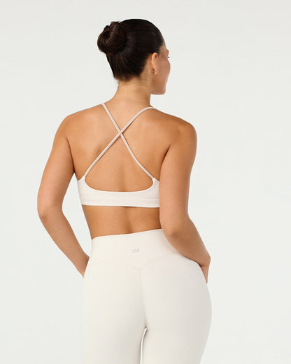 CSB Form Gia Crop | Vanilla Two Tone