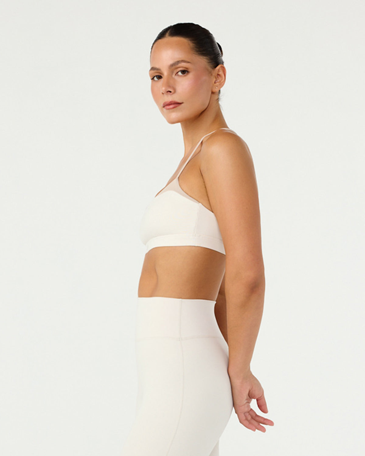 CSB Form Gia Crop | Vanilla Two Tone