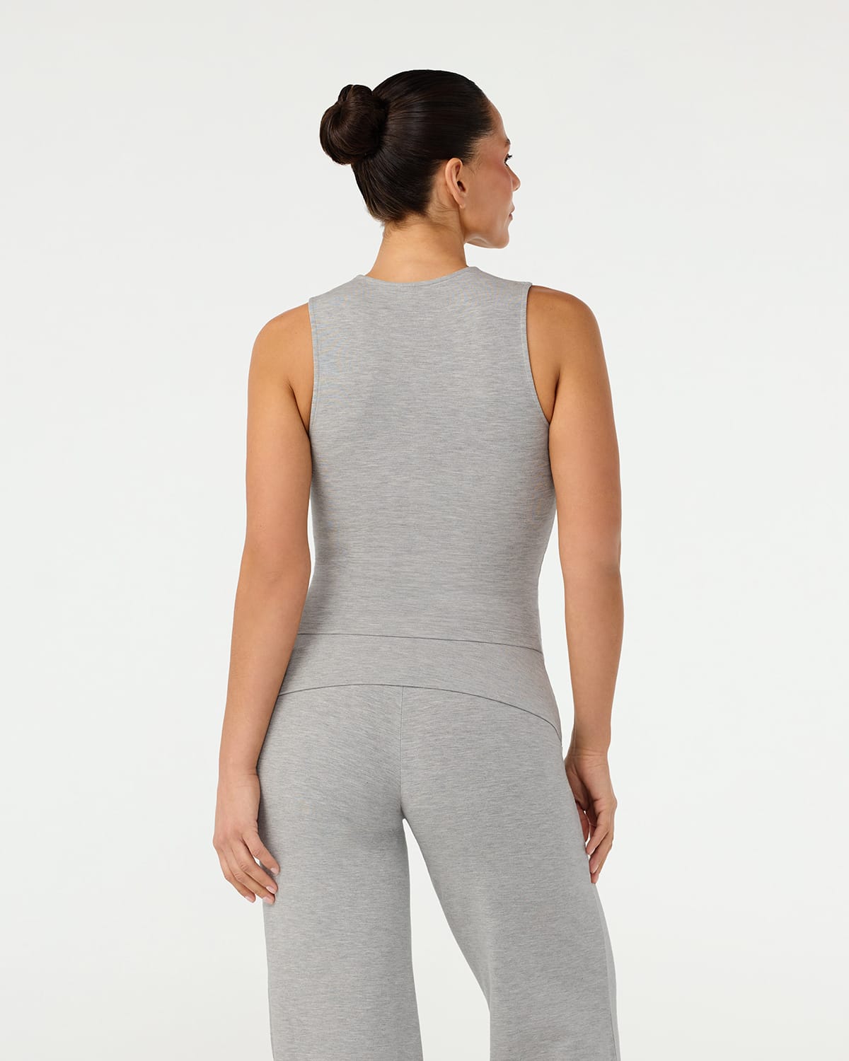 CSB Jersey V Neck Tank | Grey Marle