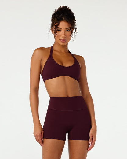 CSB Serenity Soft Halter Contour Crop | Wine