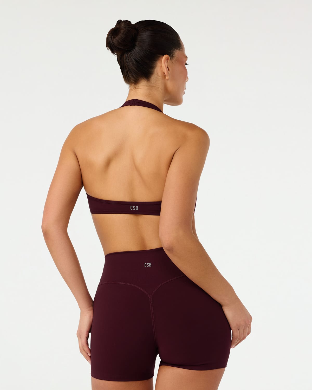 CSB Serenity Soft Halter Contour Crop | Wine
