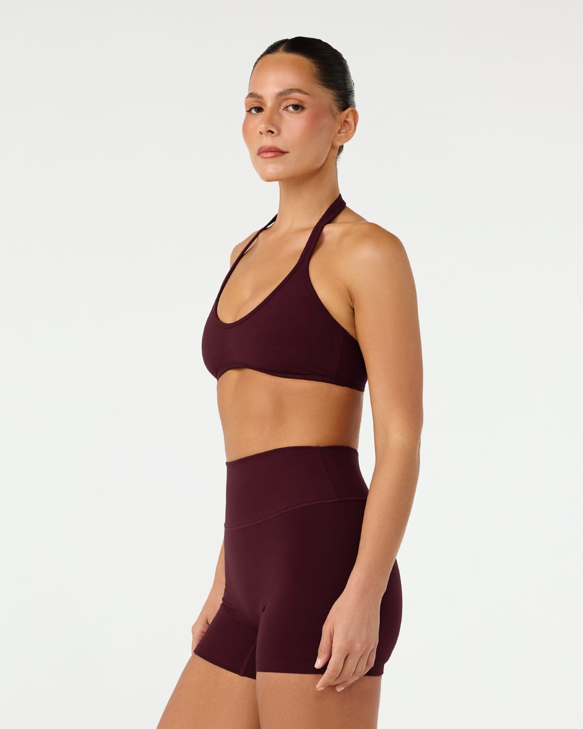 CSB Serenity Soft Halter Contour Crop | Wine