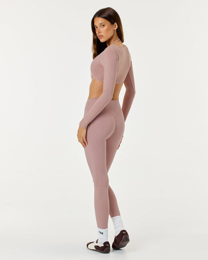 CSB Form Invisible Scrunch Leggings | Rose