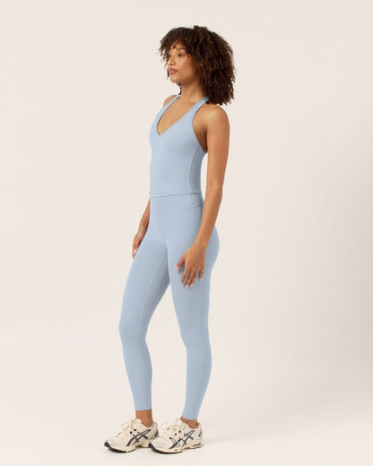 CSB Form Invisible Scrunch Leggings | Dusty Blue