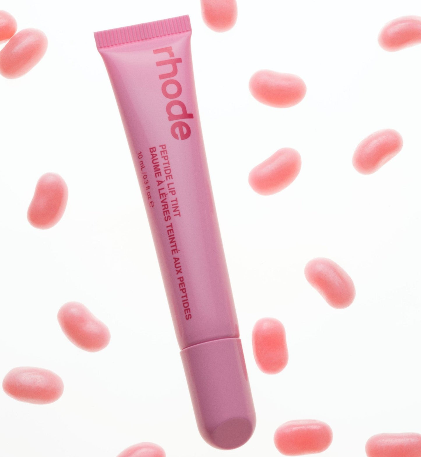Rhode Peptide Lip Tint 'jelly bean -  shimmery sheer pink'