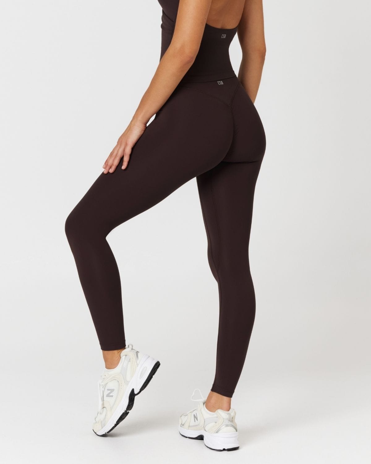 CSB Form Invisible Scrunch Leggings | Espresso
