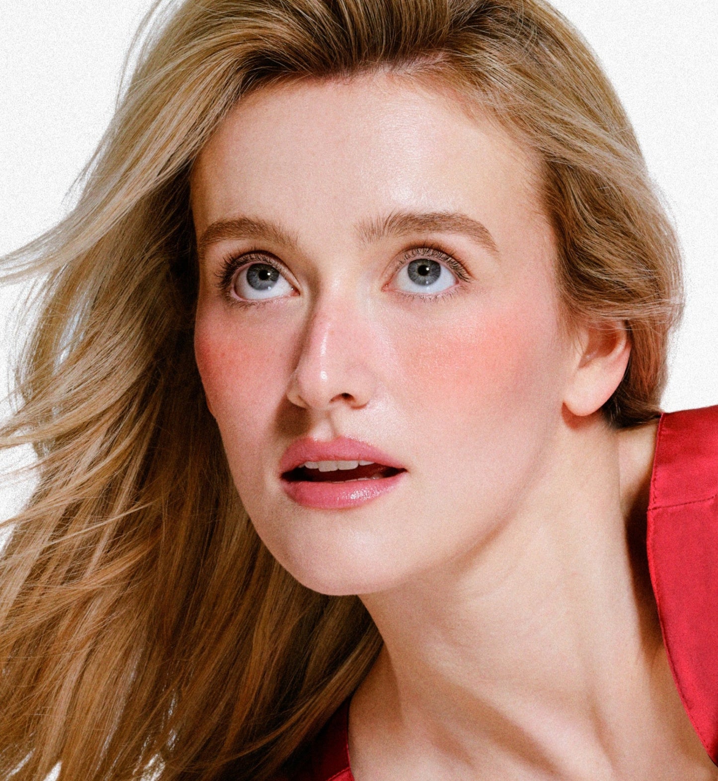Rhode pocket blush 'candy apple -  pearly warm red'