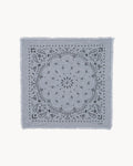 Grand Bandana Hachiko gris chiné