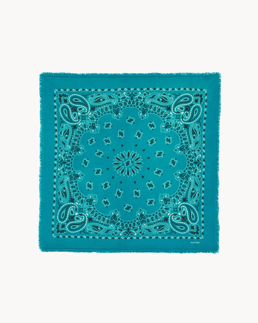 Grand Bandana Hachiko Bico vert jade