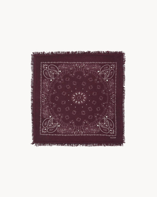 Petit Bandana Hachi bordeaux