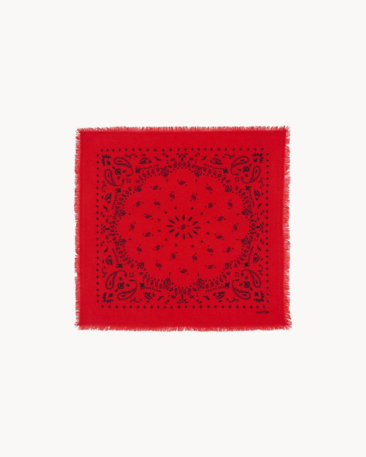 Petit Bandana Hachi rouge corail