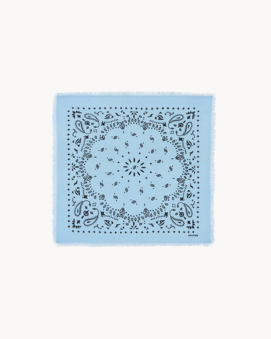 Petit Bandana Hachi bleu zéphir