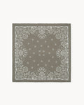 Grand Bandana Helia kaki chiné