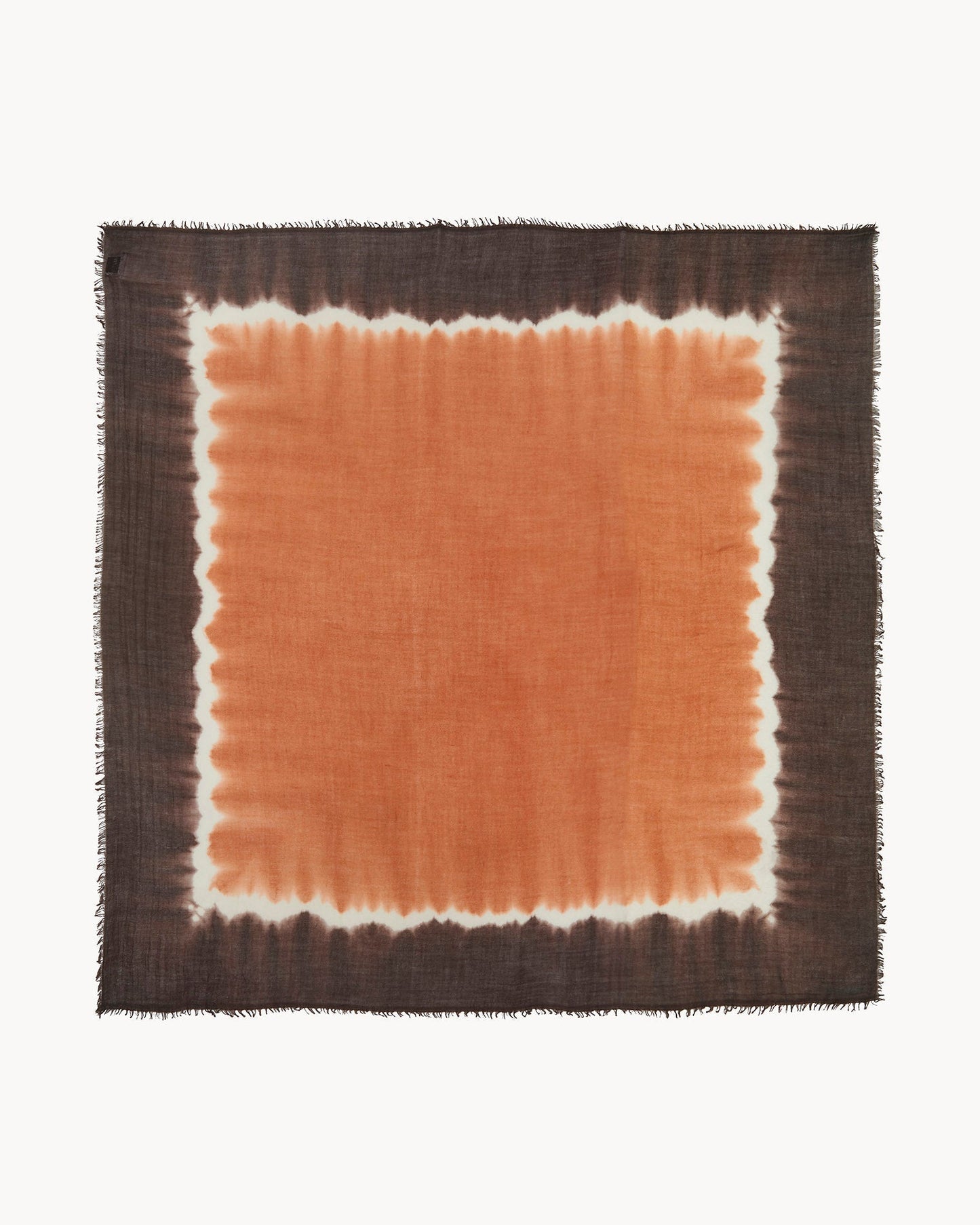 Très Grand Bandana Effy Uni Square Dye moka intense