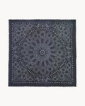 Très Grand Bandana Effy Zellige noir
