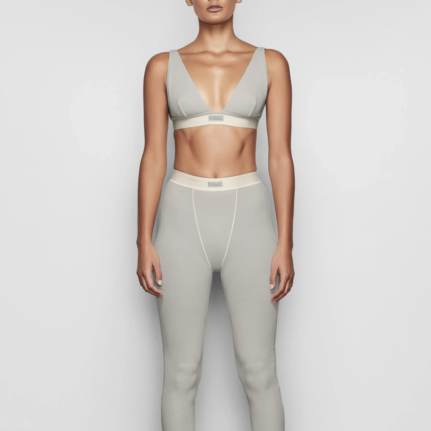 Skims Cotton Rib Legging Mineral