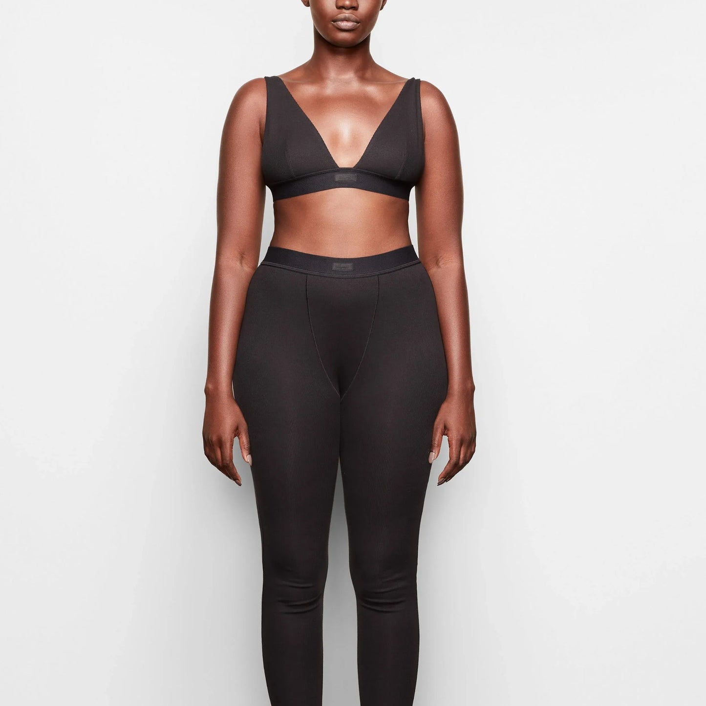 Skims Cotton Rib Legging Root