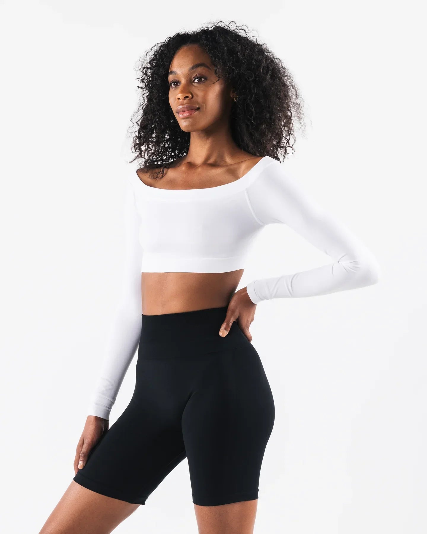 Amplify Halley LS - White | TANK | Alphalete