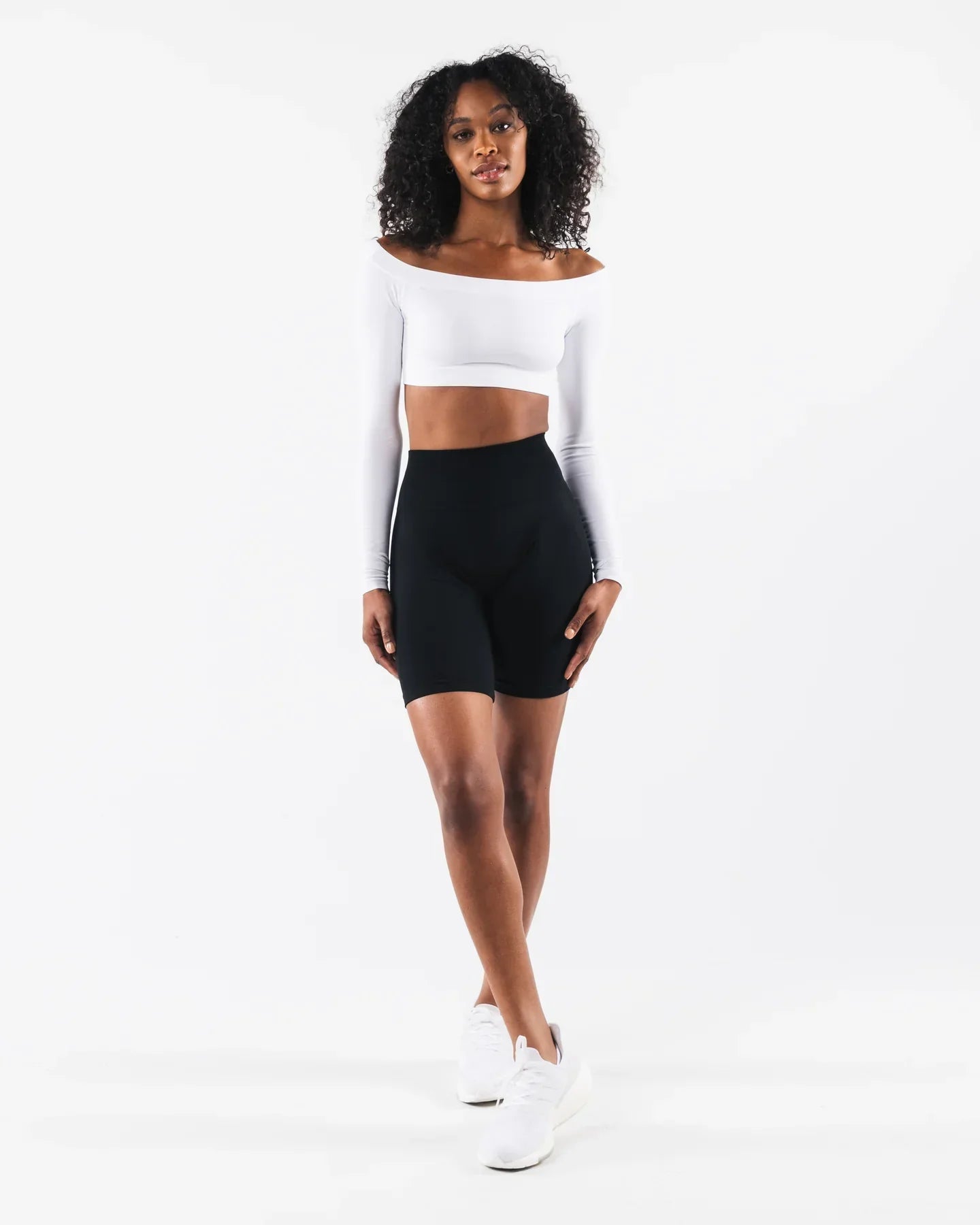 Amplify Halley LS - White | TANK | Alphalete
