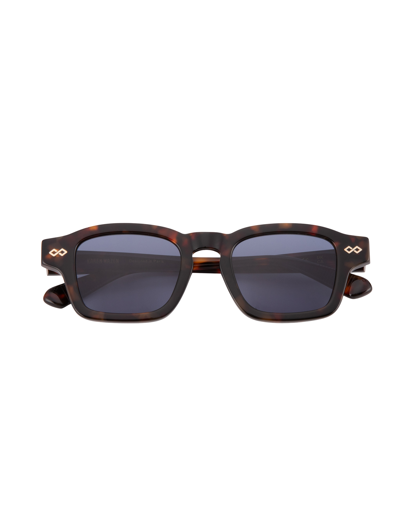 Aron - Blue on Tortoise Sunglasses