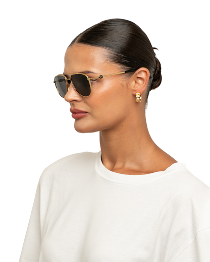 Aya - Black Sunglasses