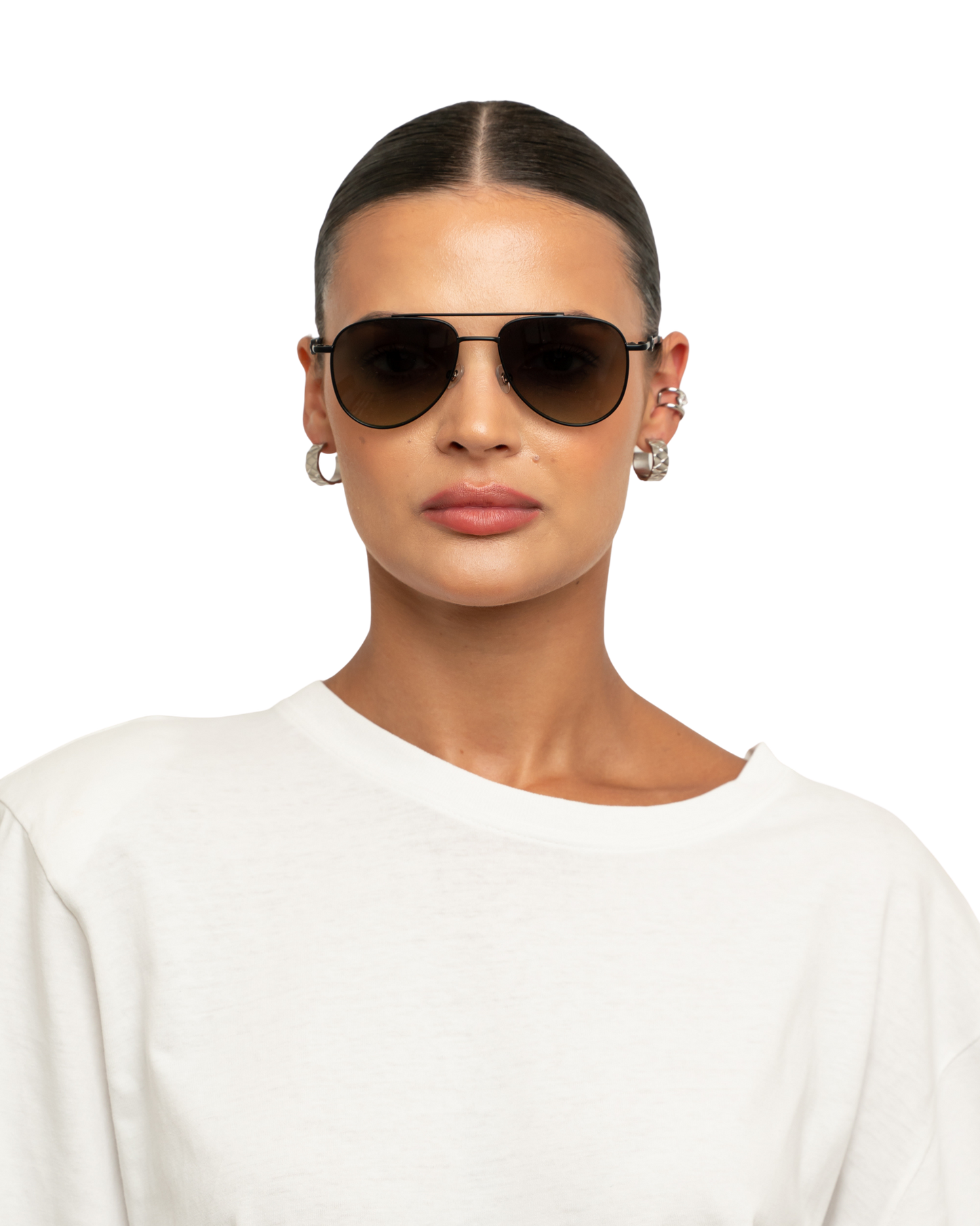 Aya - Olive Sunglasses