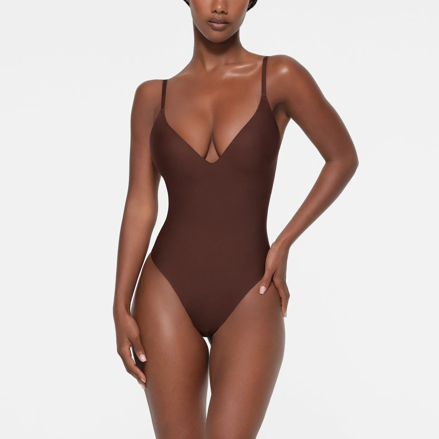 Skims Body Push-Up Thongs Bodysuit Cocoa