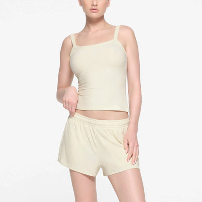 Skims Soft Lounge Loose Short Bone