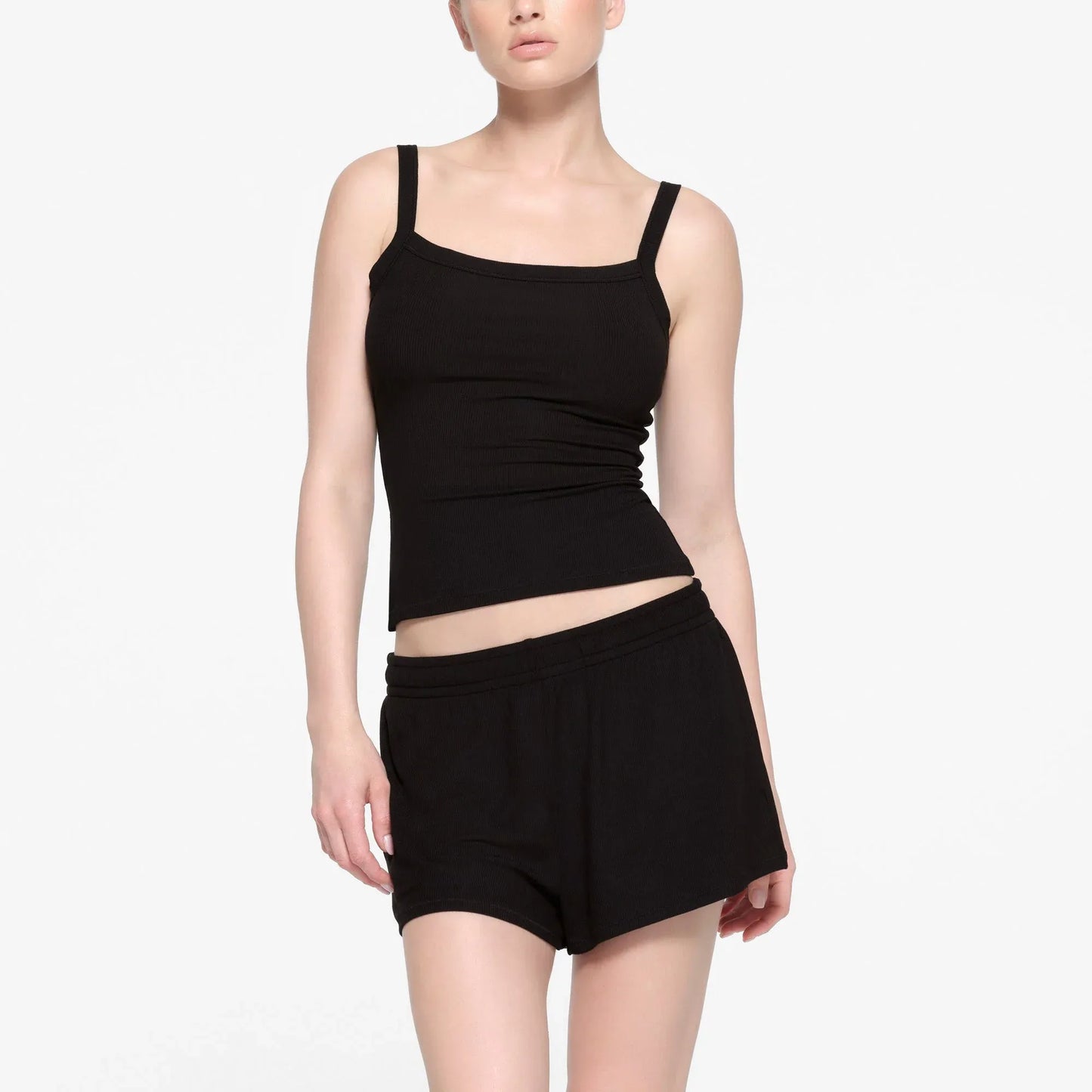 Skims Soft Lounge Loose Short Onyx