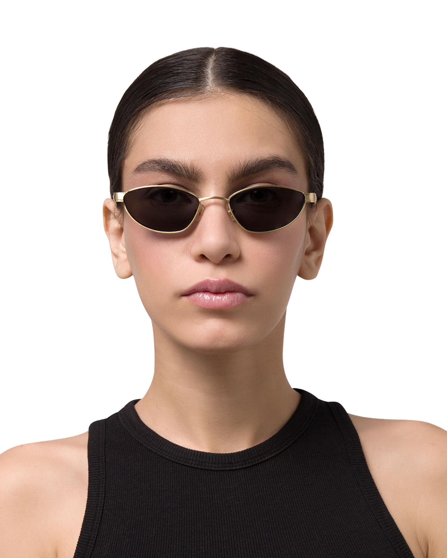 Bella - Gold Sunglasses
